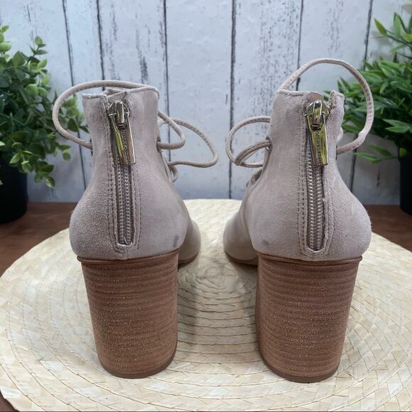 Vince Camuto Nahara Lace Up Block Heel Sandals Size 10 - Picture 7 of 10